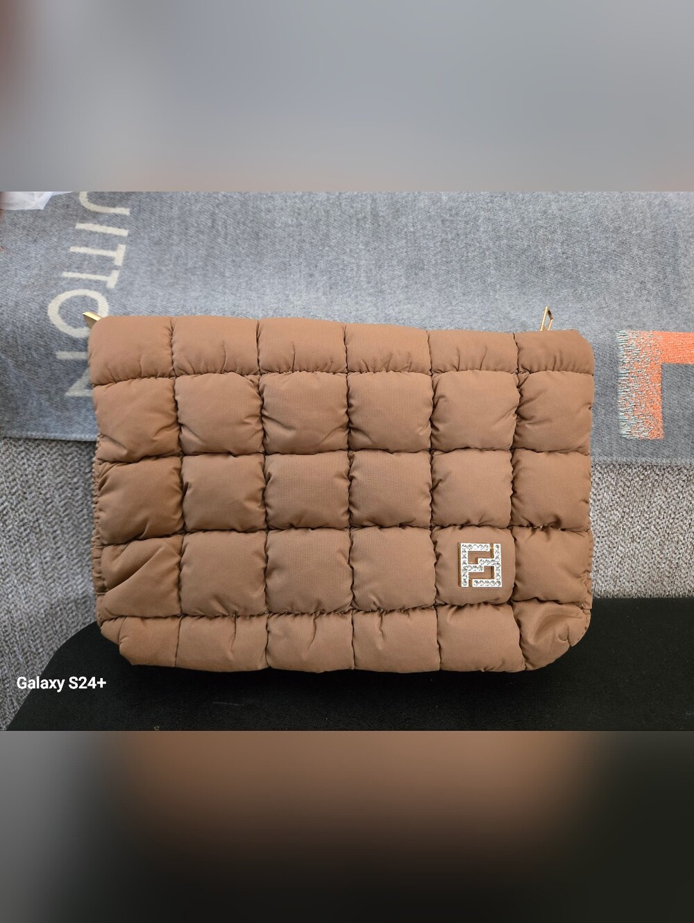 ✨️FASHION COSMETIC BAG TAN